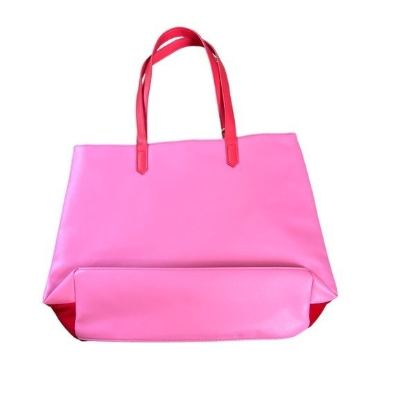 Juicy Couture Just Say‎ Oui Pink & Red Ex-Large Shoulder Tote Bag NEW - Picture 2 of 7